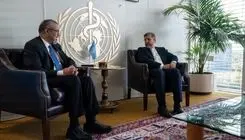 دیدار معاون وزیرخارجه ایران با مدیرکل سازمان بهداشت جهانی