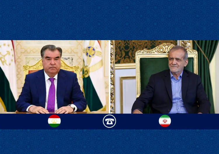 پزشکیان با رئیسجمهور تاجیکستان تماس گرفت