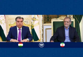 پزشکیان با رئیس‌جمهور تاجیکستان تماس گرفت