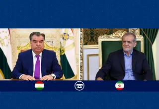 پزشکیان با رئیس‌جمهور تاجیکستان تماس گرفت