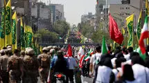 حضور عروس و داماد با لباس عروسی در مراسم جان‌فدایان