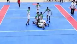 پیروزی تیم کبدی ایران مقابل پاکستان