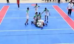 پیروزی تیم کبدی ایران مقابل پاکستان
