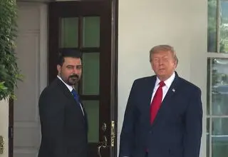 نخست‌وزیر عراق و رئیس‌جمهور آمریکا دیدار کردند