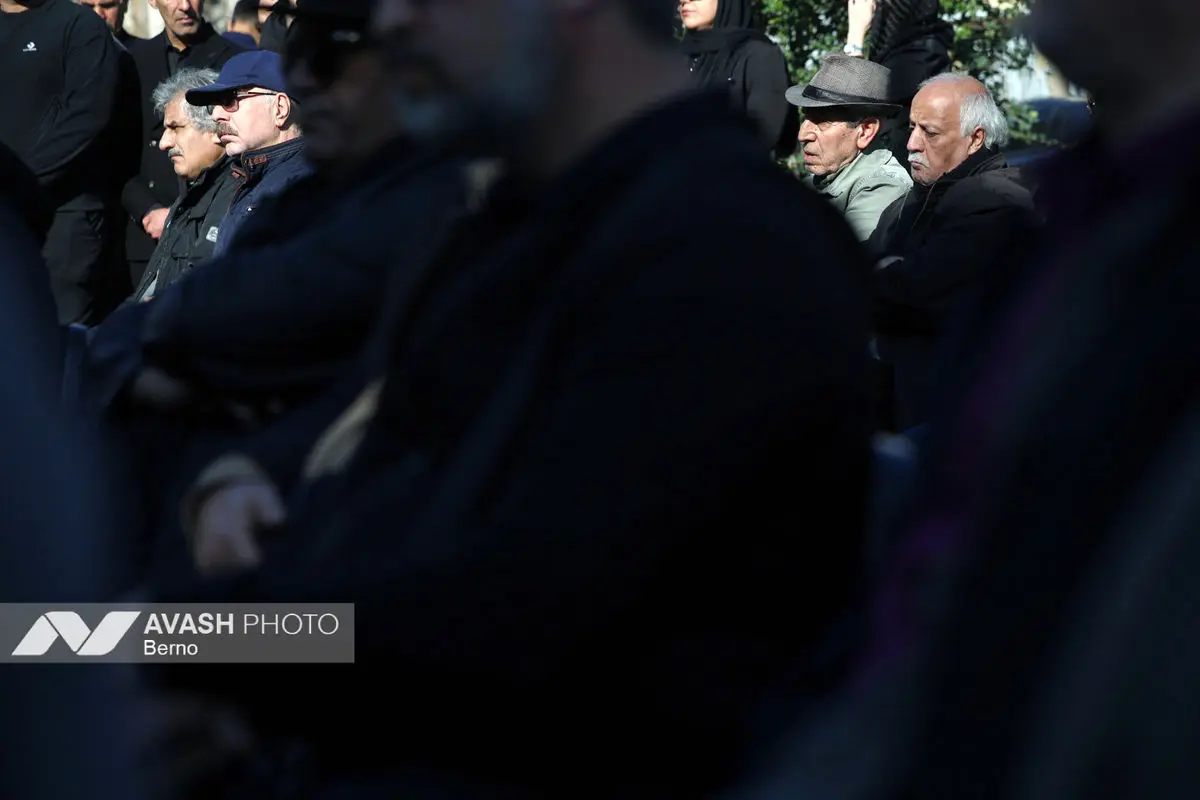 تشییع پیکر زنده‌یاد عنایت الله بخشی