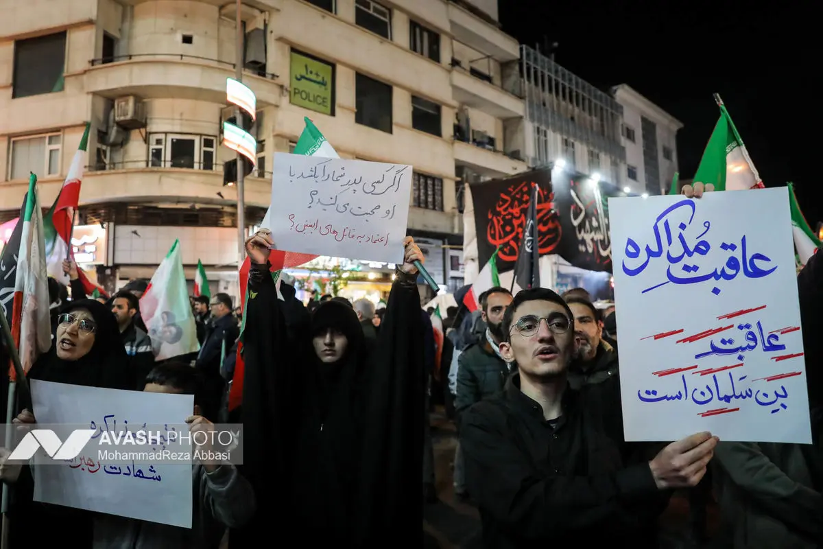 اجتماع مردمی در چهلمین شب شهادت رهبر معظم انقلاب -1