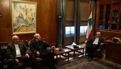  لاریجانی با رئیس مجلس لبنان دیدار کرد