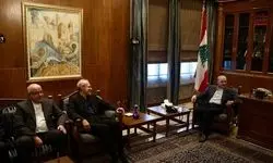 لاریجانی با رئیس مجلس لبنان دیدار کرد