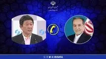 عراقچی با وزیر امور خارجه ژاپن گفتگو کرد