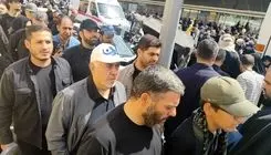 حضور محمدجواد ظریف در مراسم تشییع شهدای اقتدار