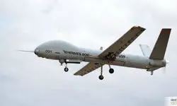 منهدم کردن یک فروند پهپاد هرمس ۹۰۰ در آسمان فارس 