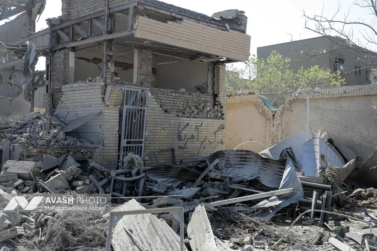 خسارات ناشی از تجاوز هوایی آمریکا و رژیم صهیونیستی به ایران - تهران /  ۱۴ اسفند ۱۴۰۴