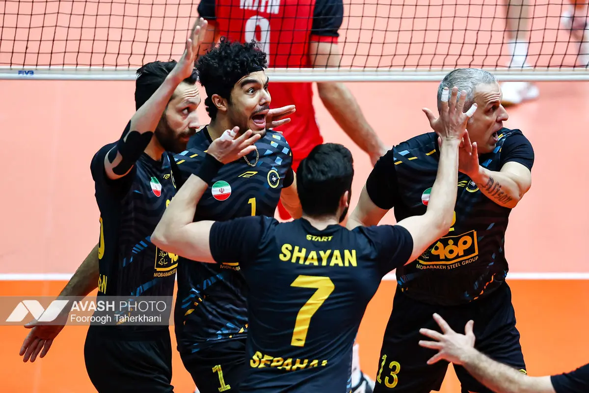 دیدار تیم های والیبال شهرداری ارومیه و سپاهان