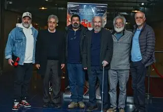 «شاه نقش» با حضور پیشکسوتان اکران شد