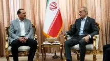 عاصم منیر با پزشکیان دیدار کرد