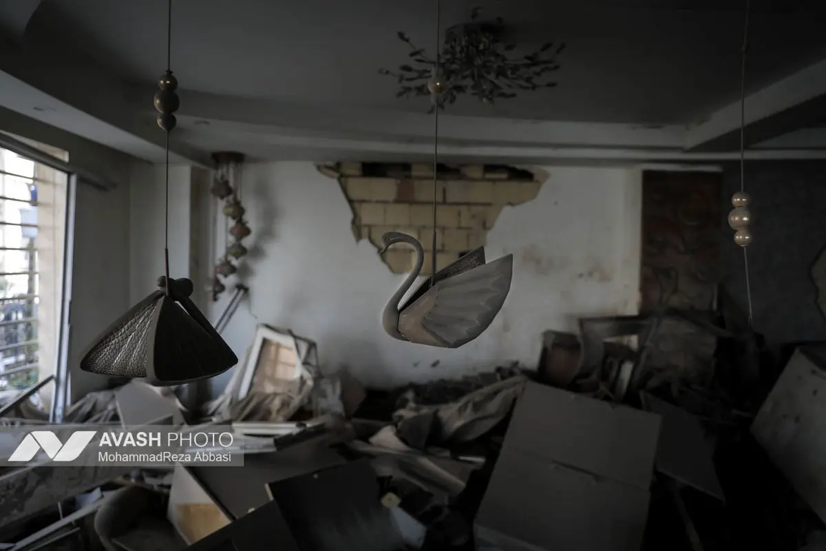 حملات آمریکا و رژیم صهیونیستی به منازل مسکونی در تهران - ۱۱ فروردین