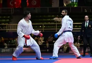 صالح اباذری نماینده لیبی را شکست داد و به فینال رسید