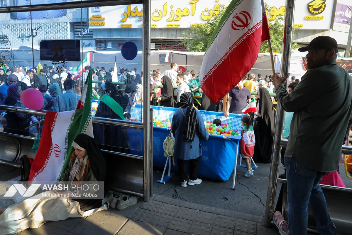مهمونی کیلومتری عید غدیر در تهران