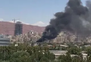 آتش‌سوزی دستگاه رنجر در یک شهربازی تبریز