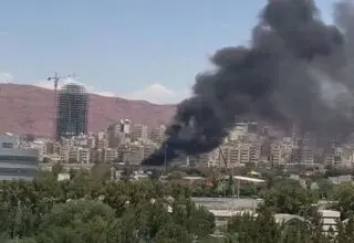 آتش‌سوزی دستگاه رنجر در یک شهربازی تبریز