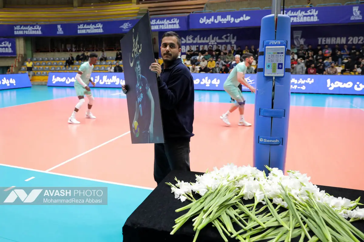 دیدار تیم های والیبال پیکان تهران و سایپا تهران