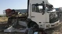 مرگ ۶ نفر در تصادف تریلی و پژو 
