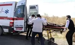 ۱۸ مصدوم و فوتی در حادثه گردنه چری/ عملیات اورژانس با ۱۱ آمبولانس انجام شد