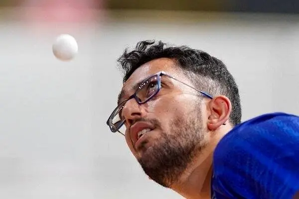 پیروزی مقتدرانه فرزاد چراغی مقابل پینگ‌پنگ‌باز برزیلی