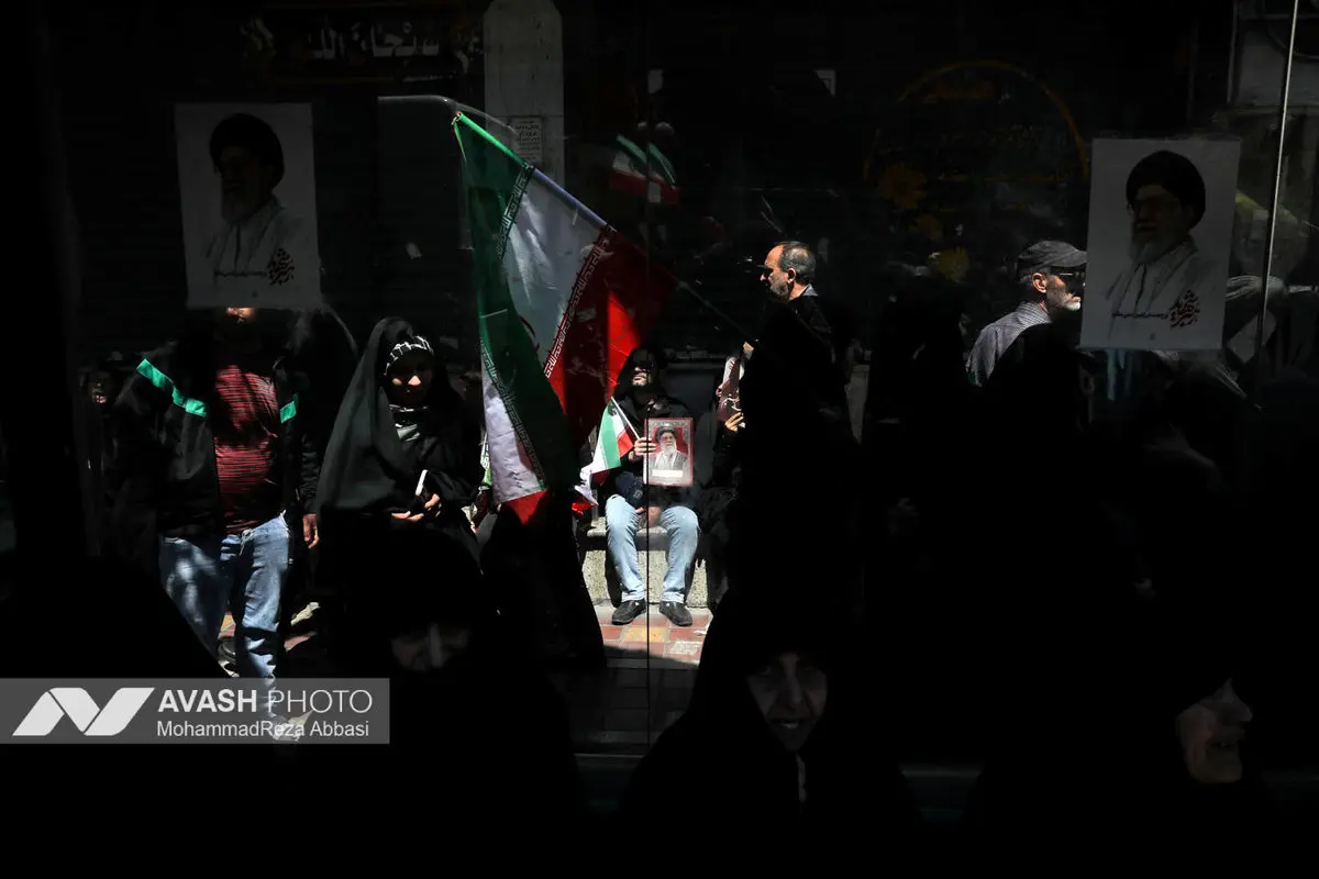 مراسم اربعین رهبر شهید انقلاب در تهران