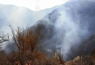 آماده‌باش گلستان برای آتش‌سوزی احتمالی جنگل هیرکانی