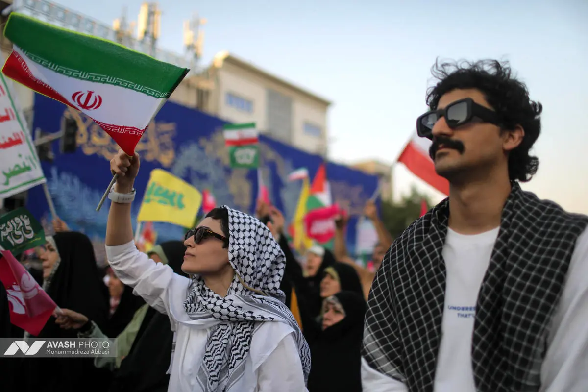 راهپیمایی کیلومتری غدیر در تهران