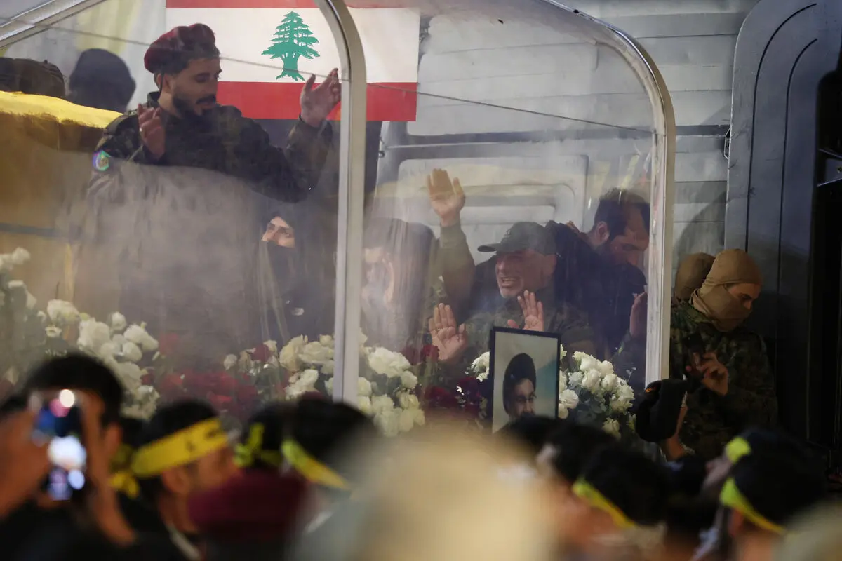 مراسم تشییع سید حسن نصرالله در بیروت