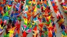 فراخواندن کودکان برای ساخت درناهای کاغذی در یک پویش