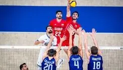 شکست تیم ملی والیبال برابر آمریکا