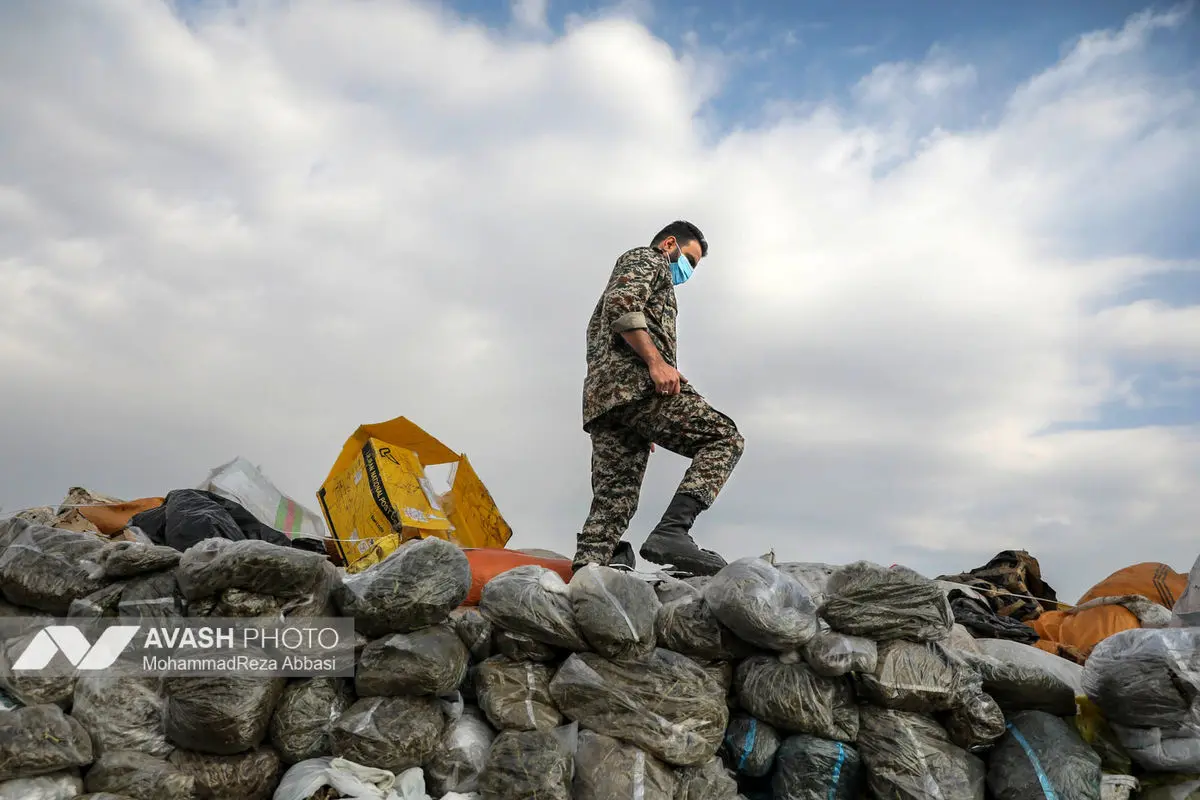 امحای ۲۰ تن مواد مخدر