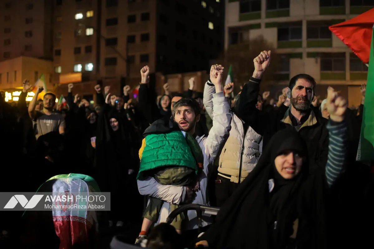 مراسم عزاداری در سوگ رهبر شهید انقلاب - تهران