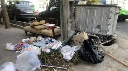 پایتخت زیر بار زباله