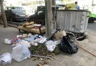تهران؛ شهر زباله‌ها