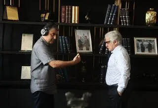 مهدی هاشمی جلوی دوربین رفت