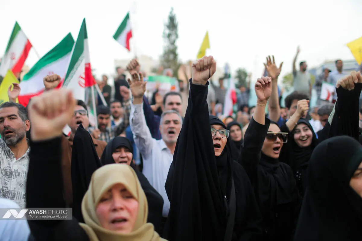 جشن پیروزی بر رژیم صهیونیستی