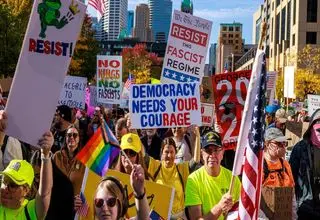 واکنش عجیب ترامپ به میلیون‌ها معترض آمریکایی