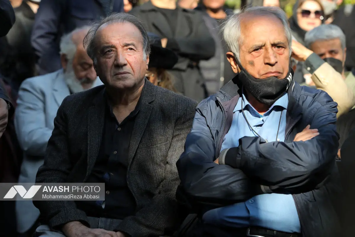 مراسم تشییع پیکر هادی مرزبان