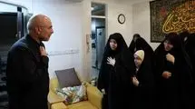 قالیباف با دو دختر شهید باقری دیدار کرد