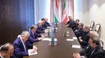 دیدار سران ایران و تاجیکستان در حاشیه اجلاس اکو