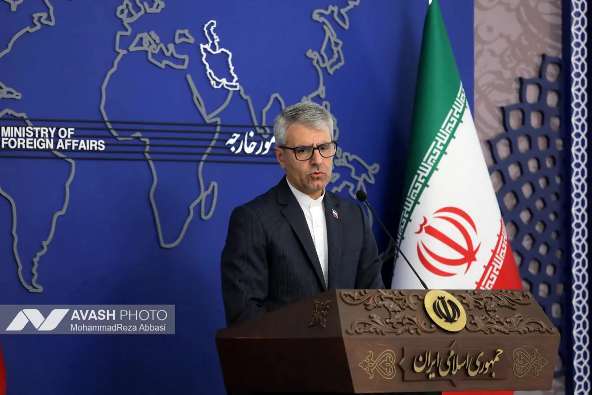 نشست خبری سخنگوی وزارت امور خارجه