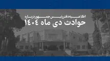 سوگمندانه فهرست مشخصات 2986 نفراز جان‌باختگان حوادث اخیر به اطلاع ملت شریف ایران می رسد 