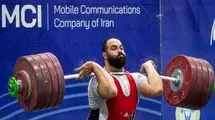 مدال نقره یکضرب سنگین وزن آسیا برای وزنه‌بردار ایرانی
