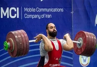 مدال نقره یکضرب سنگین وزن آسیا برای وزنه‌بردار ایرانی