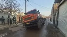نشست زمین در رباط کریم