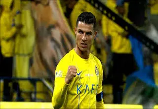 گل کریستیانو رونالدو به الفتح (الفتح 0-1 النصر)